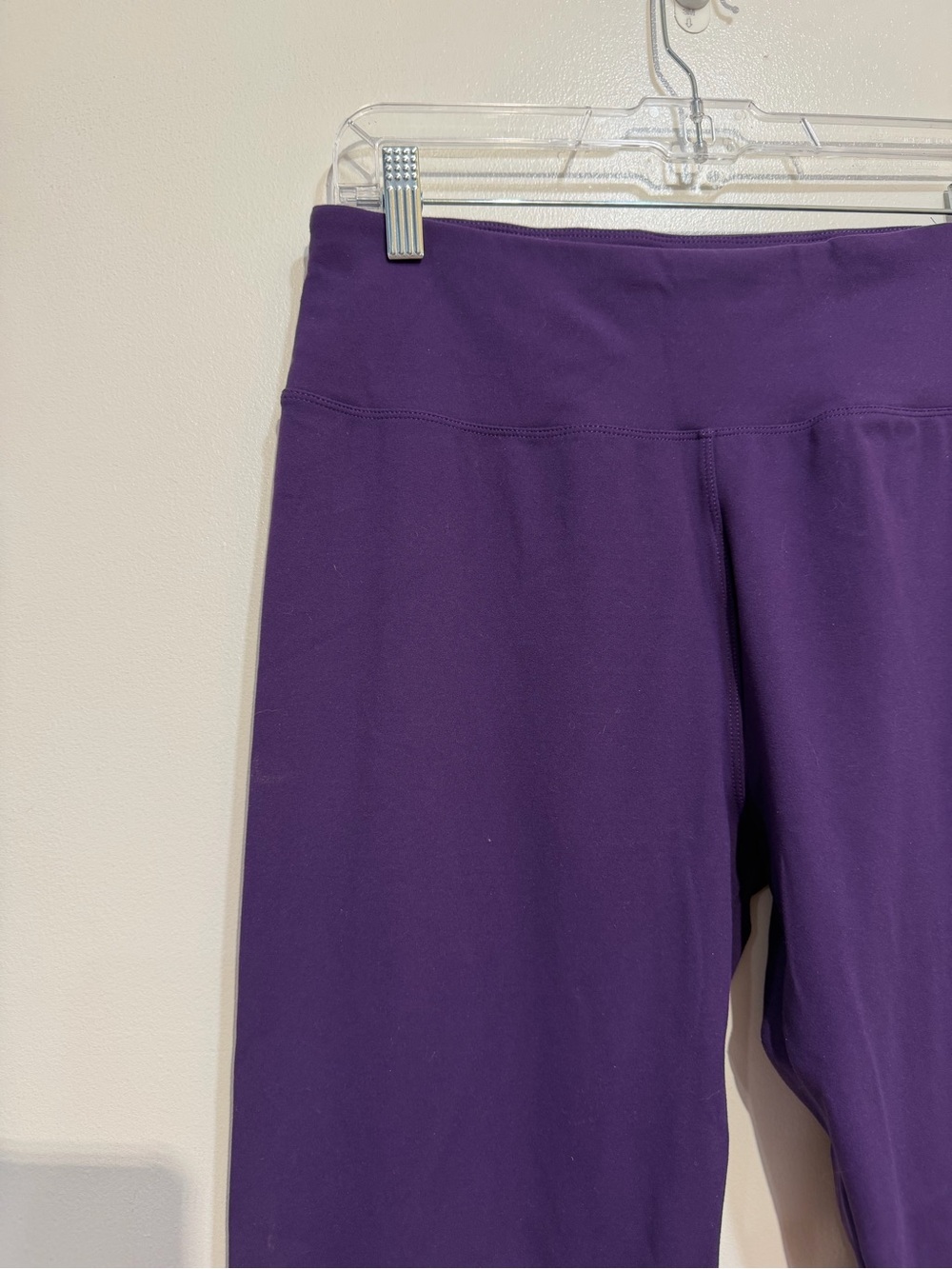 IUGA Purple High Waisted Yoga Leggings Women’s Stretch Activewear XL - Picture 3 of 5